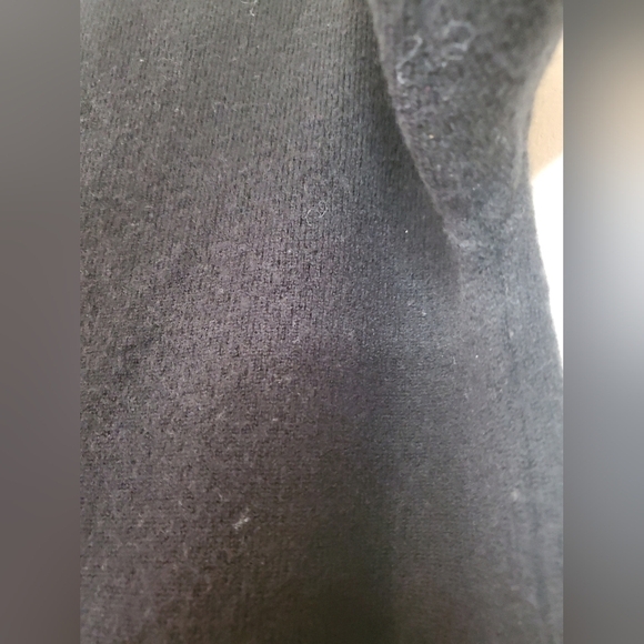 Aritzia Wilfred Cyprie Black Merino Wool Mockneck Sweater Size Medium - Picture 7 of 12